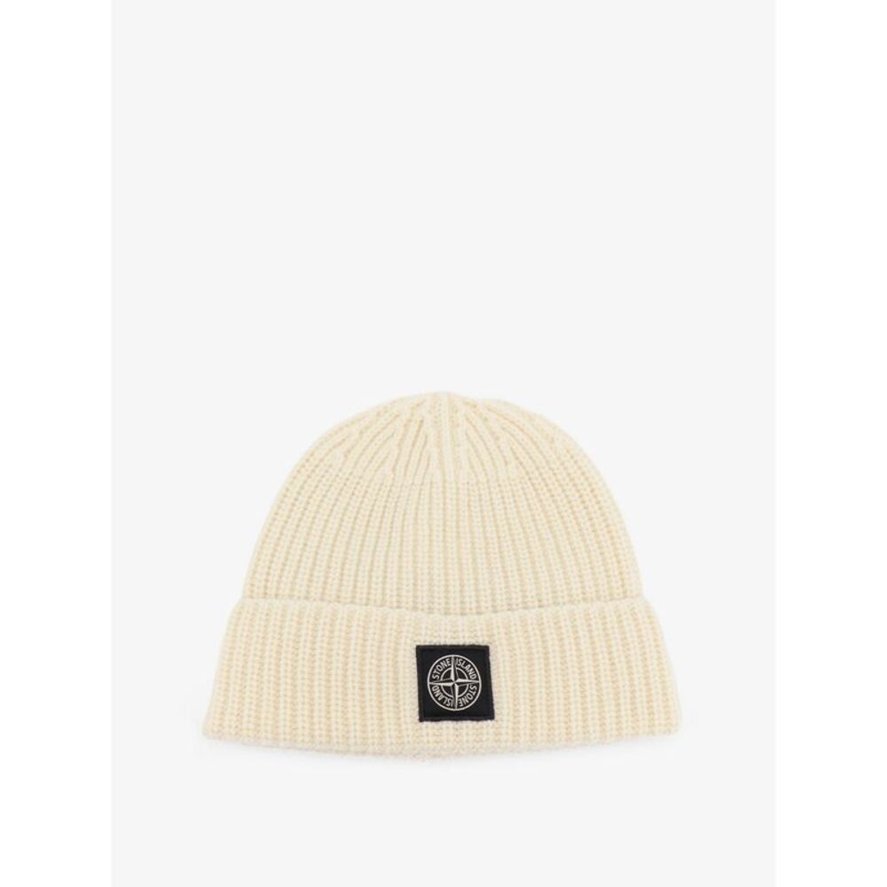 Stone Island Men Geelong Virgin Wool Hat